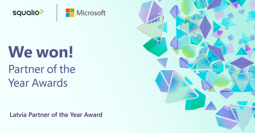 Squalio recognized as the winner of 2024 Microsoft LATVIA Partner of the Year