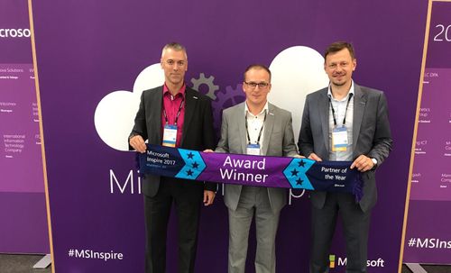 Squalio receives the title of the Microsoft Partner of the Year in Latvia, Lithuania and Belarus