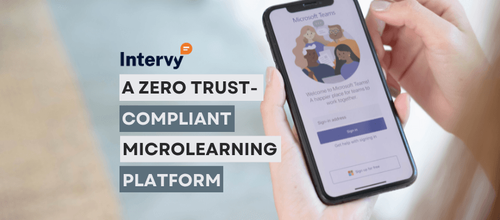 A Zero Trust-Compliant Microlearning Platform